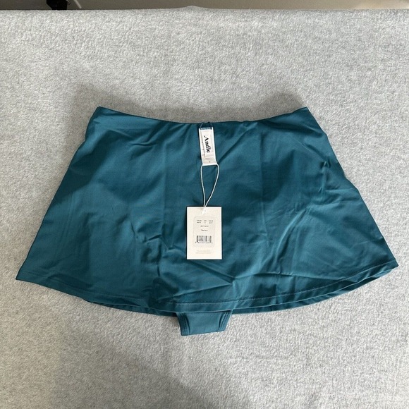 Andie Swimwear The Skirt Bottom Women Sz Small Full Seat Low Leg Cut Modest NEW - Picture 3 of 13